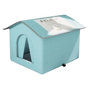 Warmth Cats House Waterproof and Cold Prevent Nest for Strays Cats Great for Outdoor Garden Yard Patios Use Shelter Supply