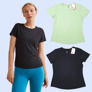 Kaos Olahraga Wanita Branded HMT030 Sport Top