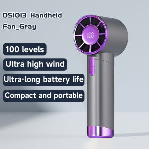 ⚡PH deliveryIn stock⚡2-in-1 Handheld Mini Fan Portable USB Rechargeable Pocket Fan with Power Bank & Flashlight 3-Speed Adjustable Folding Cooling Fan for Family & Kids【Mini fan】