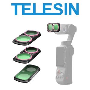 TELESIN S5-FLT-85-TIS 3pcs CPL + VND 2-32 + Black Diffusion 1/4 Filter Lens Kit for Insta360 Luna Ultra Camera