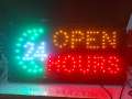 LED SIGNAGE GCASH/OPEN 24 HOURS/WELCOME OPEN/PISO NET/OPEN/CLOSED/GCASH E LOAD/MILK TEA/MASSAGE AND ETC.. 