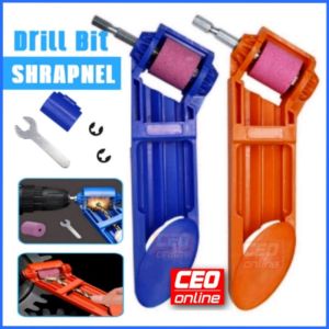 CEO 1 Set Portable Drill Bit Sharpener 2-12.5mm Corundum Grinding Wheel Bit Tool Twist Drill Bit Sharpening Machine
