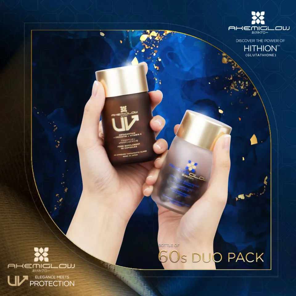 Akemi Glow Duo Pack (Hithion + UV) | Lazada PH