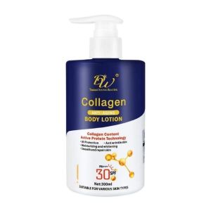 PrettyFloral~DW Collagen Anti-Aging Moisturizing & Whitening Hand& Body Lotion SFP+++30 300ml