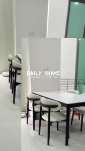 [CozyNest ]Dining Table And Chair Dining Table Set / Sintered Stone Table / Solid White Ash Wood / Dining Room
