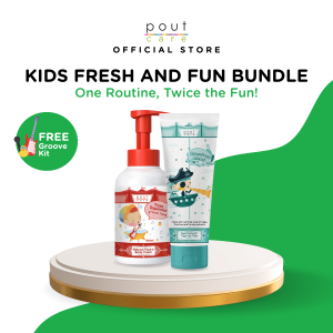 pout Care Swimmers’ Top-to-Toe Chlorine Removal Wash (250ml) & Yuzu Superstar Face & Body Foam (500ml)