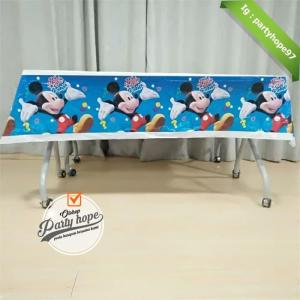 Table Cover mickey hello / Table Cover Karakter / Taplak Meja disney