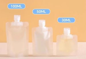 Refillable Travel Liquid Storage Pouch Bottle
