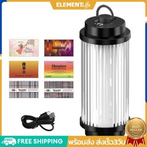LED Magnetic Camping Lantern 5 โหมดแสงโคมไฟเต็นท์น้ำหนักเบา 2000mAh แสงเดสก์ท็อปมัลติฟังก์ชั่นสำหรับการตั้งแคมป์ตกปลา