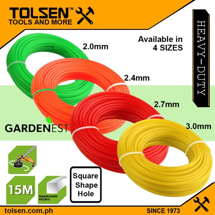 Trimmer Line, 3mm String Trimmer Line Quadrate Trimmer Line Lawn