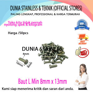 Baut L Min 8mm x 13mm