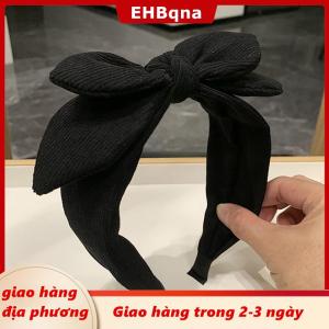 [COD] EHBqna 3PF Ship within 24 hours Đẹp Mới Lớn Bow Thỏ Tai Mũ Nón Cho Phụ Nữ Headband Cô Gái Cổ Điển Bow Tóc Ban Nhạc Rộng Hoop Hairband Tóc Phụ Kiện