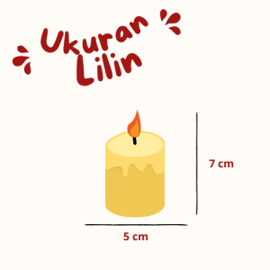 Lilin Elektrik / Lilin Baterai / Lilin LED / Lilin Merah / Lilin