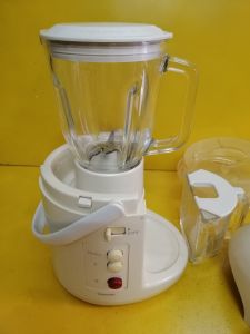 Máy xay sinh tố nội địa Nhật Toshiba JC-L80MR (YHA28D) (xay + ép) (210W-700ml)_Hàng nội địa Nhật đã qua sử dụng điện 100V