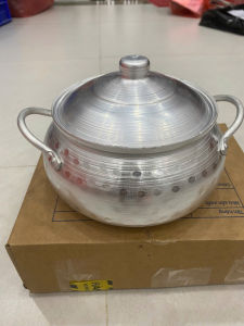 Nồi lẩu Nhôm Pha Gang Hình Bầu kiểu Thái Size 16cm