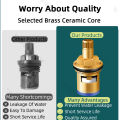 Brass Faucet Valve or Kitchen Sink Faucet Tap Valve Cartridge Valves Spare Parts Professional Accessory. 