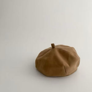 (1-6 Tuổi) Nón Nồi Mũ Beret Thời Trang Phong Cách Retro Vintage Hàn Quốc Cho Bé Trai Bé Gái