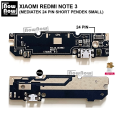 BOARD KONEKTOR PAPAN CAS XIAOMI REDMI NOTE 3 MEDIATEK 24 PIN SHORT PENDEK SMALL PCB CONNECTOR CHARGER PLUG IN MIC. 