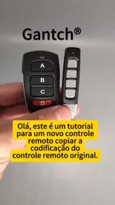 433 MHz / 315 MHz การควบคุมระยะไกลสากลไร้สายโลหะโรงรถควบคุมระยะไกล