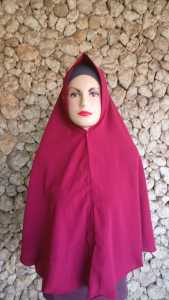Kerudung Wolfis Instan ( L )Jilbab Wolfis\Bergo Wolfis\Kerudung Instan