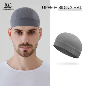 LouisWill หมวกเมลอนสำหรับผู้ชายและผู้หญิงหมวกถักทรง Beanie เมล่อนระบายอากาศได้ดีหมวกสำหรับขี่จักรยานมีขอบฮิปฮอปปรับได้หมวกแฟชั่นหมวกเจ้าบ้านไร้ขอบหมวกเมลอนเทรนด์แนวสตรีทฤดูใบไม้ผลิและฤดูร้อน