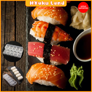 Nigiri Sushi Rice Mold Japan 5 Rolls Square Sushi Rice Ball Maker Bento Tools
