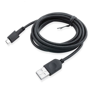 USB Mouse Charging Cable For AW610M AW310M Mice 180CM Flexible Nylon Cord For Gaming And Office Use