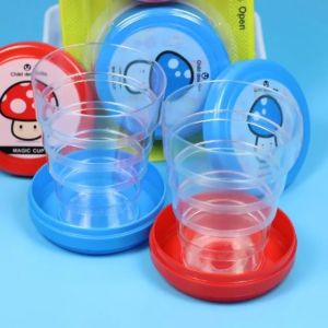 Cốc gấp gọn tiện lợi hình thú dễ thương cốc tập uống cho bé