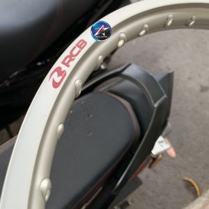 [HCM]NIỀNG RACINGBOY CHÍNH HÃNG BẢN 1.6 ĐEN/BẠC (GIÁ 1 CÁI)