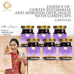 6 x 70g Herbal Essence with Cortex Eucommiae Morinda & Cordyceps ★ Support Joints & Vitality ★
