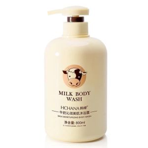 Shower Gel Whitening Moisturising Body Wash Oil-Control Bath Lotion Cleaning Mite-Removal Milk Bath Gel Acne-Relieving Scented Long-lasting Fragrance 800ml