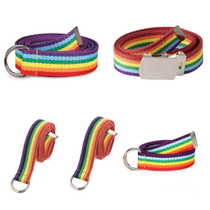 Braided Rainbow Waist Belt Woven Braided Belt for Wrap Dress Night Club Wide Belt for Party Dancing Beach