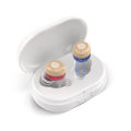Hearing Aids for Seniors Rechargeable Hearing Amplifier, Mini Invisible Hearing Aid, Sound Amplifier with Noise Cancelling Sound Adjustable. 