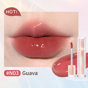 Judydoll Iced Tea Watery Lip Gloss Mirror Gloss Watery Glass Lip Jelly Lip Moisturizing Refreshing Non-sticky