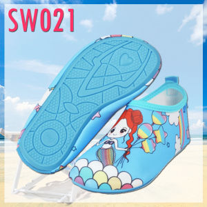 NEW รองเท้ารองเท้าว่ายน้ำเด็ก เดินชายหาดสำหรับเด็ก รองเท้าดำน้ำ รองเท้าเที่ยวทะเล