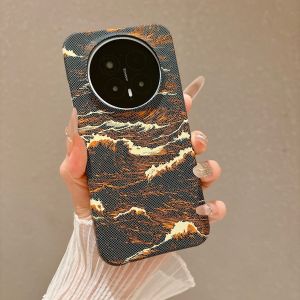 For Huawei Honor Magic 8 / 8 Pro phone case wave pattern borderless design ultra-thin feel