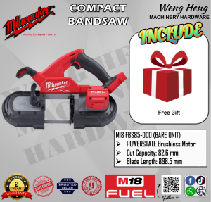 M18 FUEL Compact Band Saw (85MM Cutting Capacity) - Model M18 FBS85