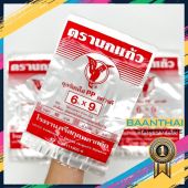 ถูกที่สุด คุณภาพดี ถูกกระทำจากโรงงาน ถุงร้อน ใส ตรานกเเก้ว ตรานก 100% พลาสติก PP ใส่อาหารได้