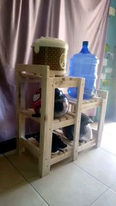 Rak Dispenser & Rak Galon Minimalis: Pilihan Rak Serbaguna Harga Murah