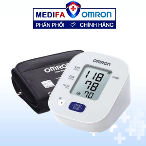 Máy đo huyết áp Omron HEM-7143T1 thao tác 1 nút ấn lưu trữ 30 kết quả đo kết nối Bluetooth tiện lợi