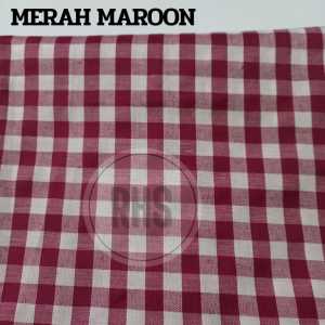 TERMURAH BAHAN KAIN  KOTAK ABADI 024 / 1cm Panjang 1 meter ( lebar 15meter )