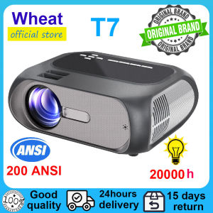 T7 Wireless Screen Mirroring Smart Mini Projector 3500 Lumens HDMI USB LED 1080p 4K Upscale Up to 200" Screen [Best Fit Medium-small Class Presentation] FREE HDMI CABLE + REMOTE CONTROL + LENS PROTECTOR