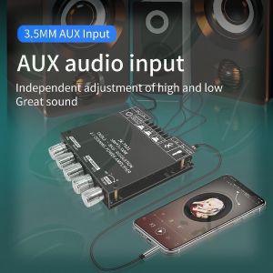 DIY ZK-TB21 2.1 Channel Bluetooth Amplifier – High Power 160W*2 + 220W Compact Digital Audio Module