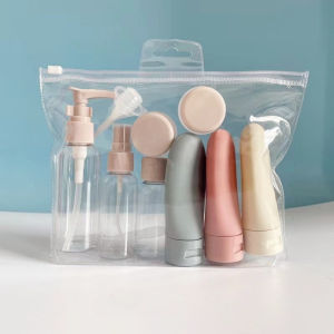 Travel Bottles for ToiletriesApproved Travel Size Toiletries Containers Travel Bottles Set Leakproof Squeezable Re