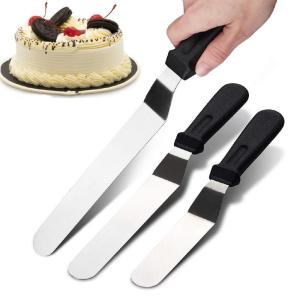 8Inch Baking Spatula Stainless Steel Cake Spatula Butter Cutter DIY Bakery Accessories Tools