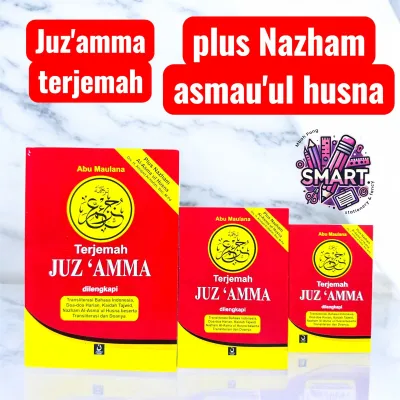 Juz Amma Lengkap Terjemah Transliterasi Arab Latin + Asmaul Husna + Kaidah Tajwid + Doa Harian