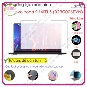 Dán màn hình cường lực laptop Lenovo Yoga 9 14ITL5 (82BG006EVN) nano dẻo siêu mỏng trong suốtnhám chống nhìn trộm