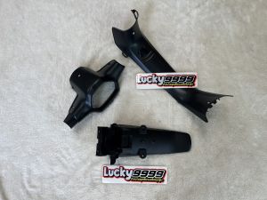 ชิ้นดำด้านเวฟ100 เก่า WAVE100 ตัวเก่า เวฟ100 ตัวเก่า ไฟสองตา งานABS สินค้าพร้อมส่ง มีรับประกัน