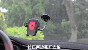 360 Degree Car Mount Phone Holder Auto Lock Strong Suction Extendable GPS Navigation Windshield