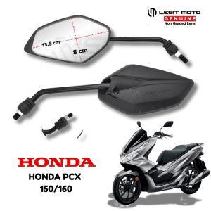 HONDA PCX 160 LEGITMOTO SIDE MIRROR CLEAR LENS ADJUSTABLE LONG STEM (WALANG GRADO)3246